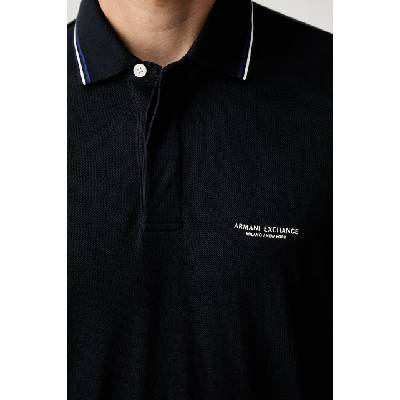 Giorgio Armani тениска с яка мъжка от памук (XM002895.AF13026)