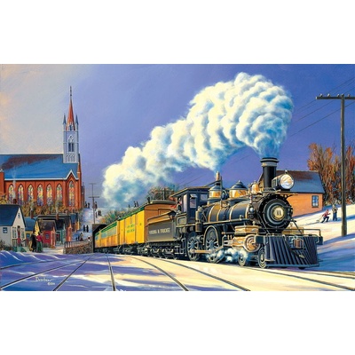 SunsOut 1000 dielov Marc Desobeau Winter Arrival