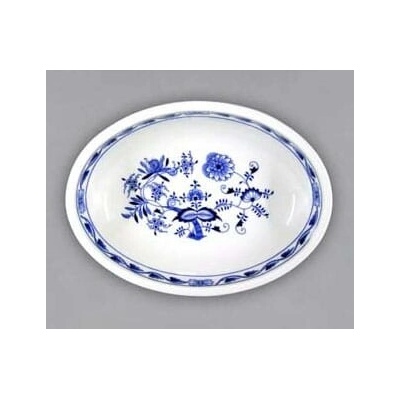 Cibulák originál cibuľový porcelán Misa zapekacia oválna 21,5 cm