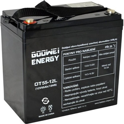 GOOWEI ENERGY 12V/55Ah OTL55-12
