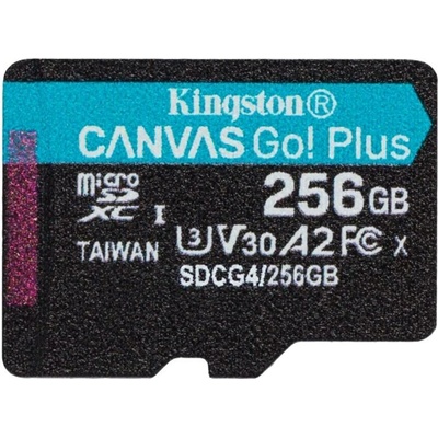 Kingston MicroSDXC karta 256GB Canvas Go! Plus SDCG4/256GB