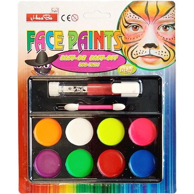 FunCo detská sada farieb na tvár a telo expressive 10 ks