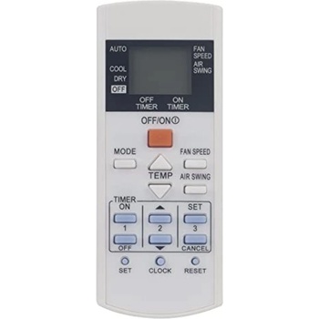 съвместим Panasonic cs-ps9pkv, cs-ps12pkv, cs-ps18pkv, cs-ps24pkv, cs-ue12rke, cs-ys9mkv-7, cs-ys12mkv-7, cs-ys18mkv-7 - заместител дистанционно управление (cs-ps9pkv, cs-ps12pkv, cs-ps18pkv, cs-ps24pkv, cs-ue12rke, cs-ys9mkv-7, cs-ys12mkv-7, cs-ys18mkv-7