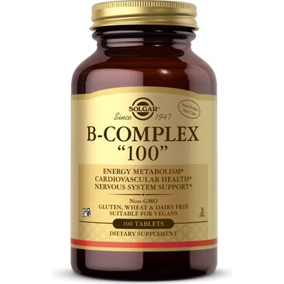 Solgar B-Complex 100, 100 tablet