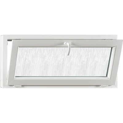 SKLADOVÉ-OKNÁ.sk Sklopné plastové okno REHAU Smartline+ - sklo kôra 1200 x 550