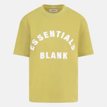 Blank Essentials Дамска тениска Blank Essentials Blank E Arch HD T-Shirt Ladies - Mustard