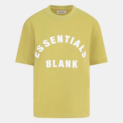 Blank Essentials Дамска тениска Blank Essentials Blank E Arch HD T-Shirt Ladies - Mustard