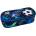 COOLPACK Елипсовиден ученически несесер Cool Pack Campus - Football Navy (F062967)