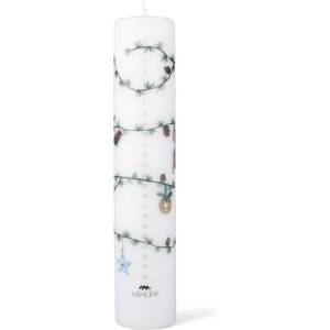 Kähler Design Свещ с коледен мотив Hammershøi Christmas - Kähler Design (693175)