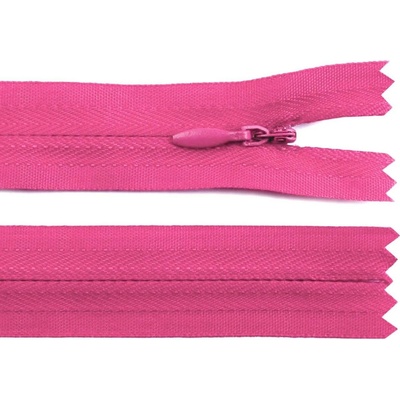 Stoklasa Spirálový zip skrytý No 3 délka 25 cm Balení: 1 ks, Varianta: 146 růžová tmavá 146 růžová tmavá