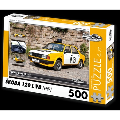 Retro-auta č. 77 Škoda 120 L VB 1987 500 dielov