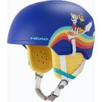 HEAD Детска скиорска каска HEAD Yuki Paw Jr paw blue