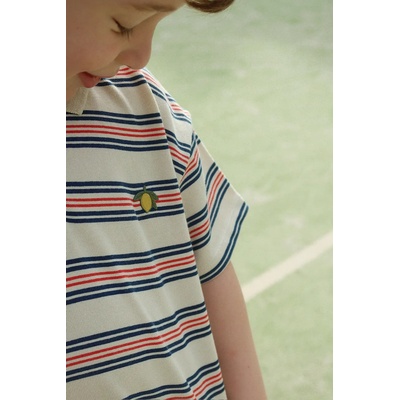 Konges Sløjd Детска памучна тениска с яка Konges Sløjd SPOTTY SS POLO GOTS (KS105090.PPY2)