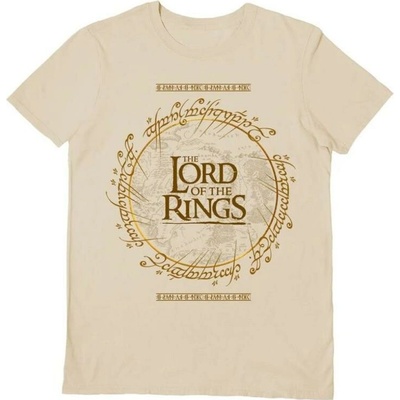 Pyramid Posters The Lord Of The Rings: Map Logo – unisex tričko XL
