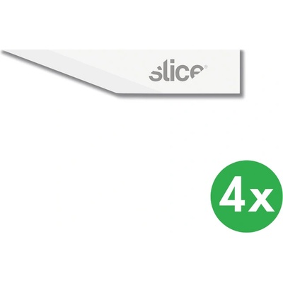 Slice Čepele do modelárskych nožov, rovné s ostrou špičkou, 4 ks