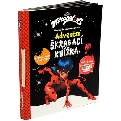 Kouzelná Beruška a Černý Kocour - Adventní škrabací knížka - Kolektiv