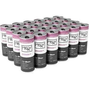 GymBeam MOXY power+ Energy Drink 330 ml [24 x 330 мл] Горски плодове
