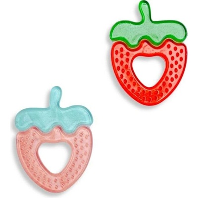 Bo Jungle sada chladících kousátek Strawberry 2 ks