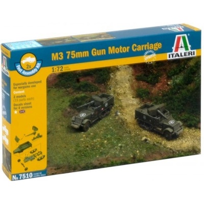Italeri M3 75mm Gun Motor Carriage 1:72
