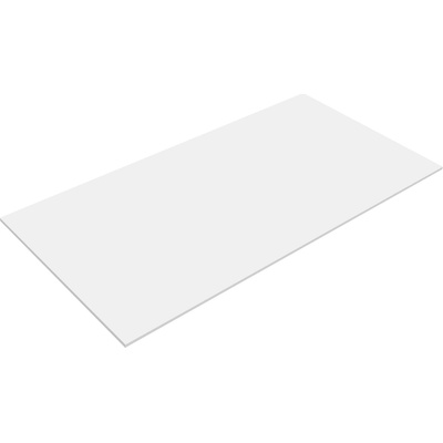 Sapho Nelio keramická deska Blanco 97,5x0,9x49,3cm, bílá mat KD009W – Zboží Dáma