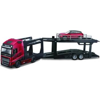 Bburago Bburago 1: 43 STR FIRE Мултикар превозвач - Volvo FH16 с Land Rover LRX Concept