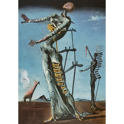 BLUEBIRD Salvador Dalí Hořící žirafa 1000 dielov