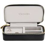 Stackers Пътническа кутия за бижута Travel кадифена medium черна (75391)