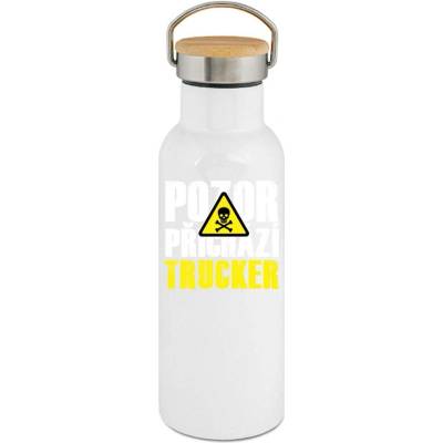 123TRIKO termoska Pozor přichází Trucker 500 ml profese