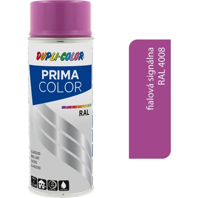 Dupli-color Prima RAL4008 fialová signálna lesk 400 ml