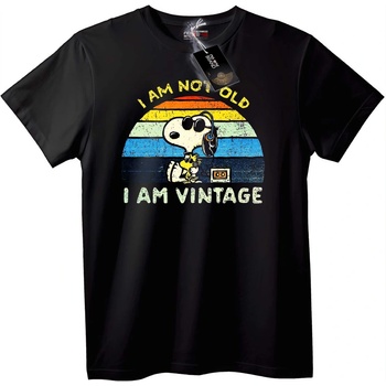 NOONEBRAND Тениска Snoopy Винтидж - M, White