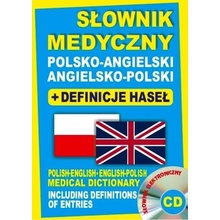 Słownik medyczny polsko-angielski angielsko-polski + definicje haseł + CD słownik elektroniczny