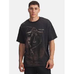 Under Armour Мъжка тениска Under Armour Pjt Rck Washed HWT-BLK Under Armour | Cheren | МЪЖЕ | M