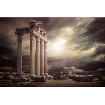 DIMEX ART s. r. o Флизелинов фототапет храм на аполон 375 x 250 см