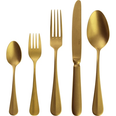 Sola Príborový set Baguette Vintage PVD Gold Stone Wash 30 ks