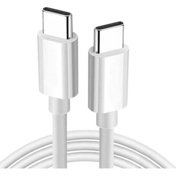 OBALME Кабел OBAL-ME Fast Charge от USB-C към USB-C, 1m, Бял (CC20WH)