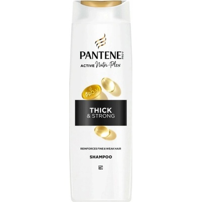 Pantene ProV Active NutriPlex Thick & Strong šampón pre jemné a oslabené vlasy 325 ml