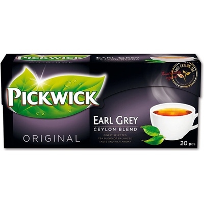 Pickwick Ranní čaj Earl Grey 25 x 1,75 g