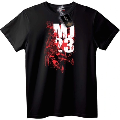 NOONEBRAND Тениска MJ 23 баскетбол - XL, White
