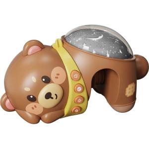 Chipolino Бебешка играчка Chipolino - Мече, проектор и нощна лампа (PILP02601BEAR) - baby
