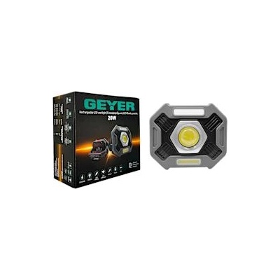 Geyer LED Work Light Rechargeable 20W
