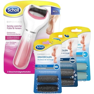 Scholl Expert Care s mořskými minerály + náhradní hlavice