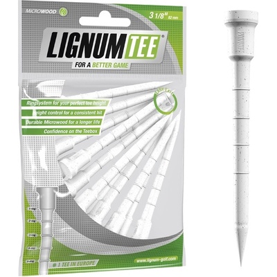 Lignum Tee 82mm 12ks bílá – Zboží Dáma