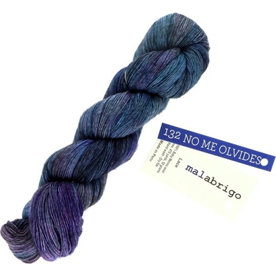 Malabrigo Lace 132 No Me Olvides tmavě modrá