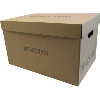 Office Spot Архивен кашон Officespot 522x351x305mm, кафяв (02702-А)