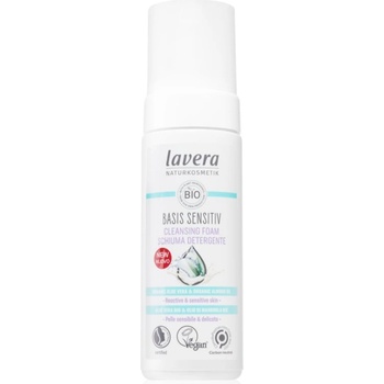 Lavera Basis Sensitiv нежна почистваща пяна за чувствителна кожа на лицето 150ml