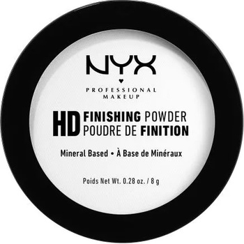 NYX Professional Makeup High Definition Finishing Powder минерална пудра 8 g нюанс 01 Translucent