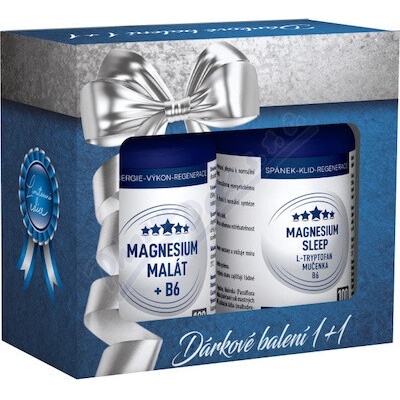 Magnesium Malát 100 tobolek + Magnesium Sleep 100 tobolek