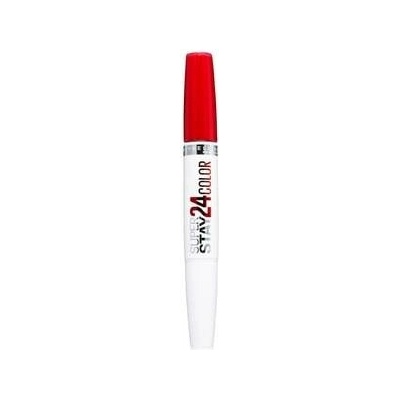 Maybelline Super Stay 24H Color Tekutá rtěnka Oranžová 5 g