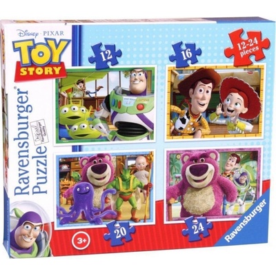 Ravensburger Toy Story 3 4v1 12,16,20,24 dielov