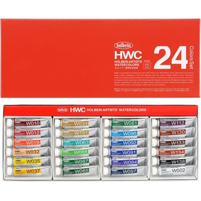 Holbein Artists Akvarelové barvy sada 18 x 5 ml